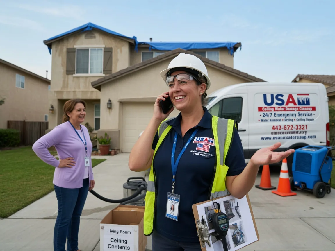 Ceiling Water Damage Restoration Malcom, IA FAQs